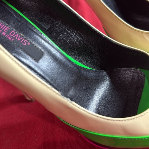 Ruthie Davis Multicolor Platform Heels - Picture 7 of 7